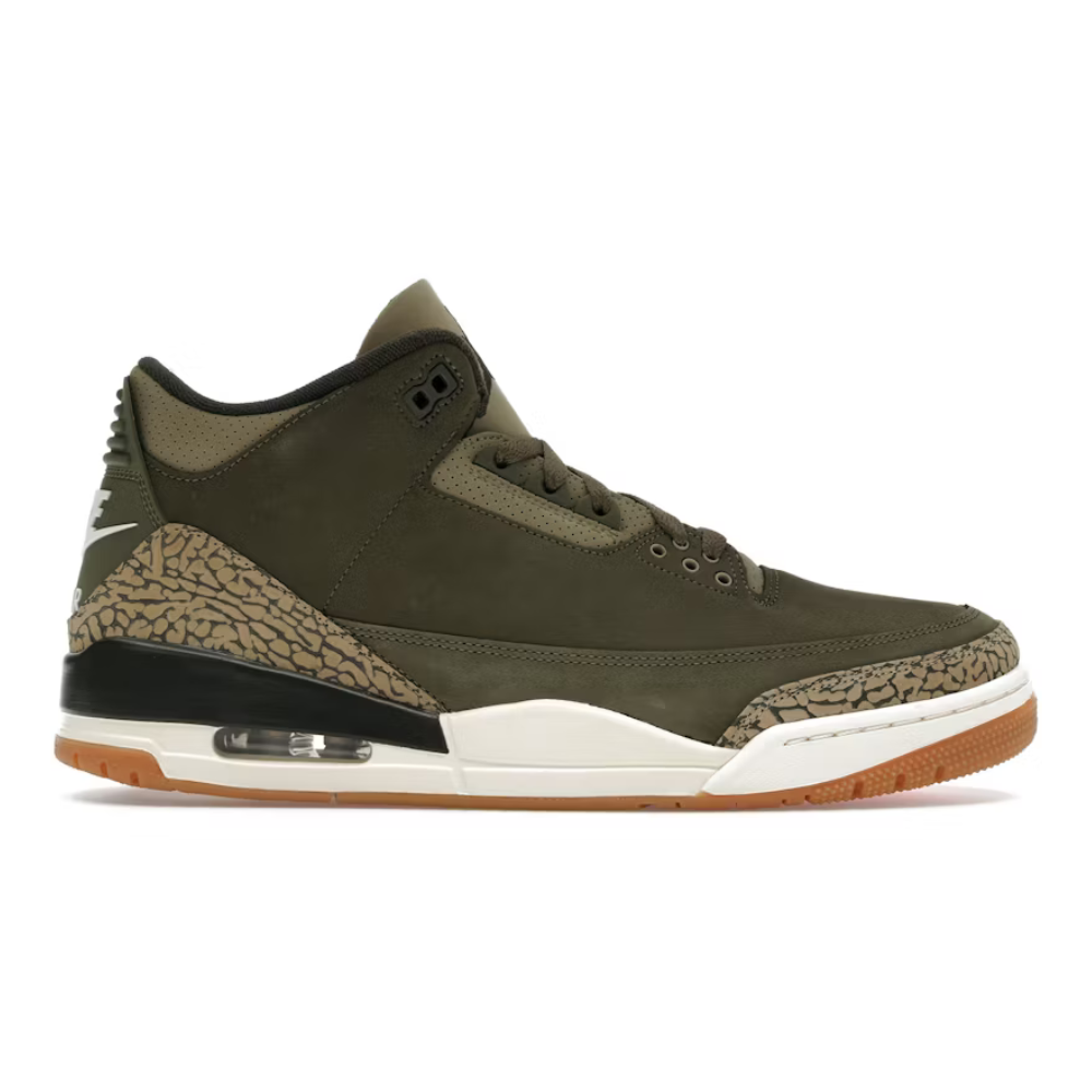 AIR JORDAN 3 RETRO FAMILY AFFAIR (MEDIUM OLIVE/SEQUOIA)