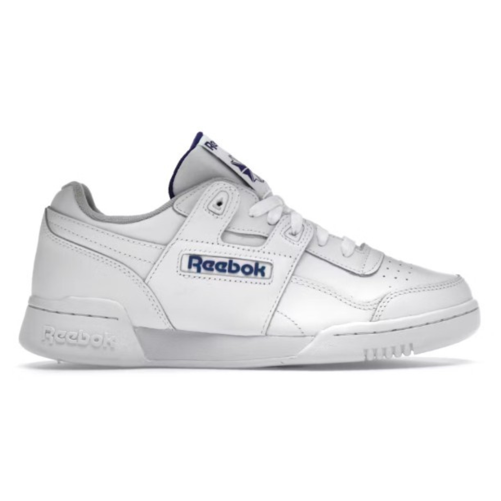 REEBOK WORKOUT PLUS (WHITE/ROYAL)