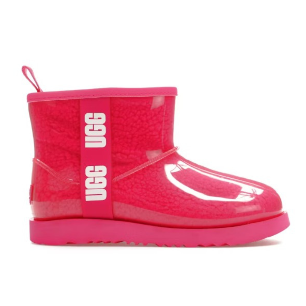 UGG CLASSIC CLEAR MINI II (ROCK ROSE)