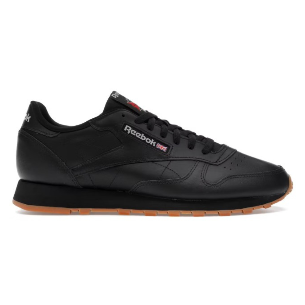 REEBOK CLASSIC LEATHER (BLACK/GUM)